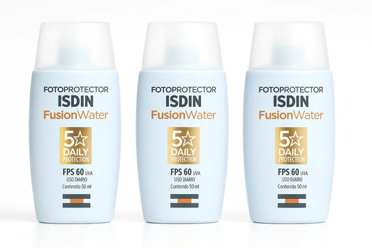 Kit com 3 Unidades Isdin Fusion Water 5 Stars 50ml